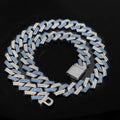 Wholesale High Quality Alloy Gold Collar Cuban Choker Chain Diamond Dog Choker