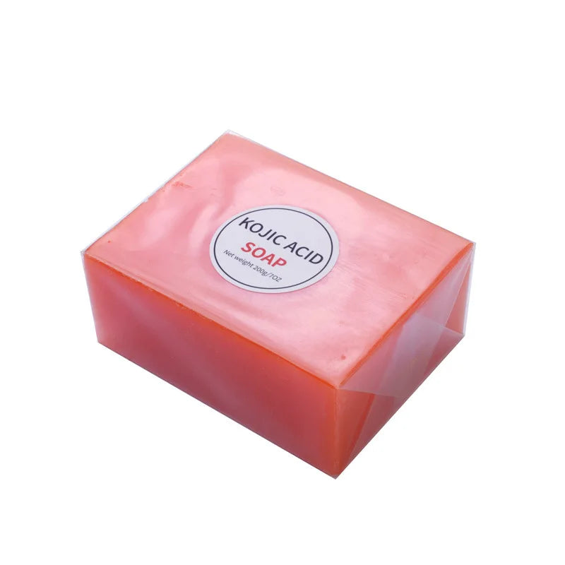 OEM ODM Herbal Solid Kojic Acid Soap Skin Whitening Bar Soap 100g for Face & Body Organic Toilet Soap