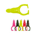TPR Fishing Frog Bait Spring Frog 100mm 13g 3pcs a Bag Top Water Lures Noisy Flapper Silicone Fishing Lures Frog