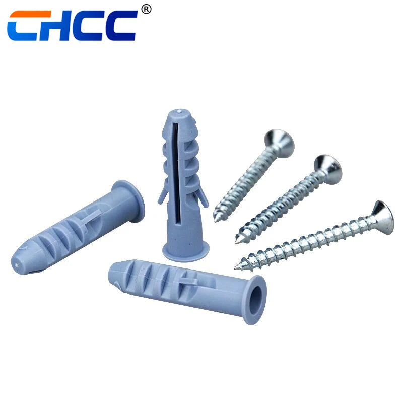 China Factory Plastic Anchor Wall Plug Nylon Wall Anchor 5*25mm Plastic Expansion Anchor Wall Plug