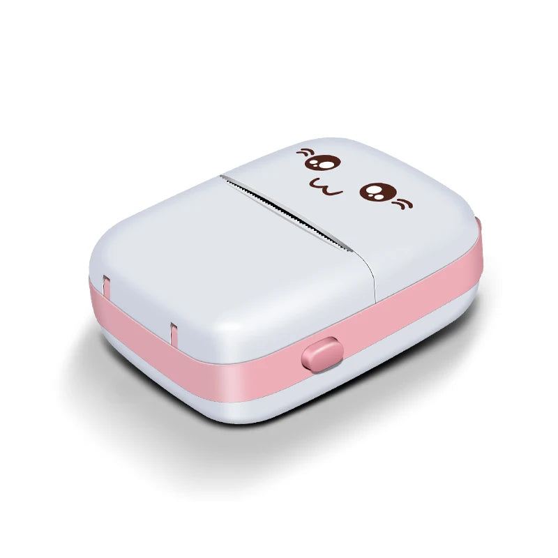 Portable Thermal Printer Mini Print Paper Photo Pocket Thermal Printer 58mm Memo Portable Printer Machine