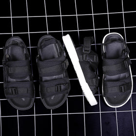 Luxury Summer Fashion Casual Sandal HOOK LOOP Adjustable Size Soft Comfortable Rubber Insole Easy Matching Classic Outdoor Use