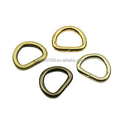 Stock Supply 16 X 12 X 3.8mm 4 Colors Small Metal D Ring Bag Buckle
