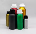Matte Black 100ml 200ml 300ml 500ml 1000ml Aluminum Bottles for Cosmetics Perfumes Lotion with Screw Cap Essential Oil Use