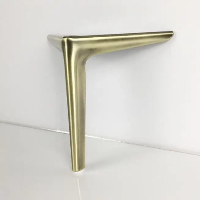 New Arrival Antique Brass Legs for Sofa Kitchen Cabinet Table Chair Height 25cm Furniture Metal Leg