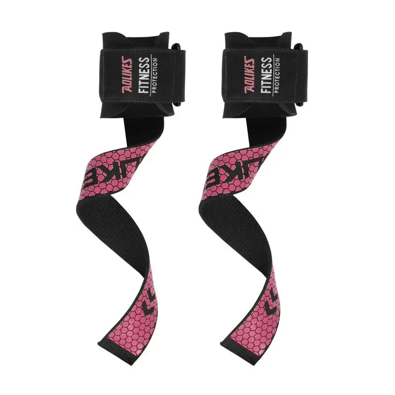 123sports Popular Wrist Wraps Weight Lifting Strap for Weight Lifting Prevent Grip Slip and Lift Heavier With a Solid Grip
