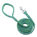 Walking Lead Comfortable Dog Training Paracord Dog Leash Portable with Strong Metal Clasp