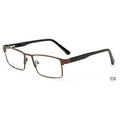 Hot Sale Unisex Optical Steel Spectacles Frame Factory Direct Fashionable Metal Eye Glasses with Diamond Face Shape Match