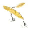 Guosong 5g 7g 10g 15g Wholesale Ares Metal Lure VIB Lures Fishing Lures Minnow With High Quality Hooks