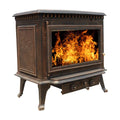 Freestanding Modern Cast Iron Wood Burning Stove-Factory Direct Supply Indoor & Outdoor Use 5-Year Warranty