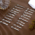 Fashion Plated Pendant Earrings for Women Jewelry Gifts Stainless Steel Zodiac Signs Flower Letter Long Drop Earrings
