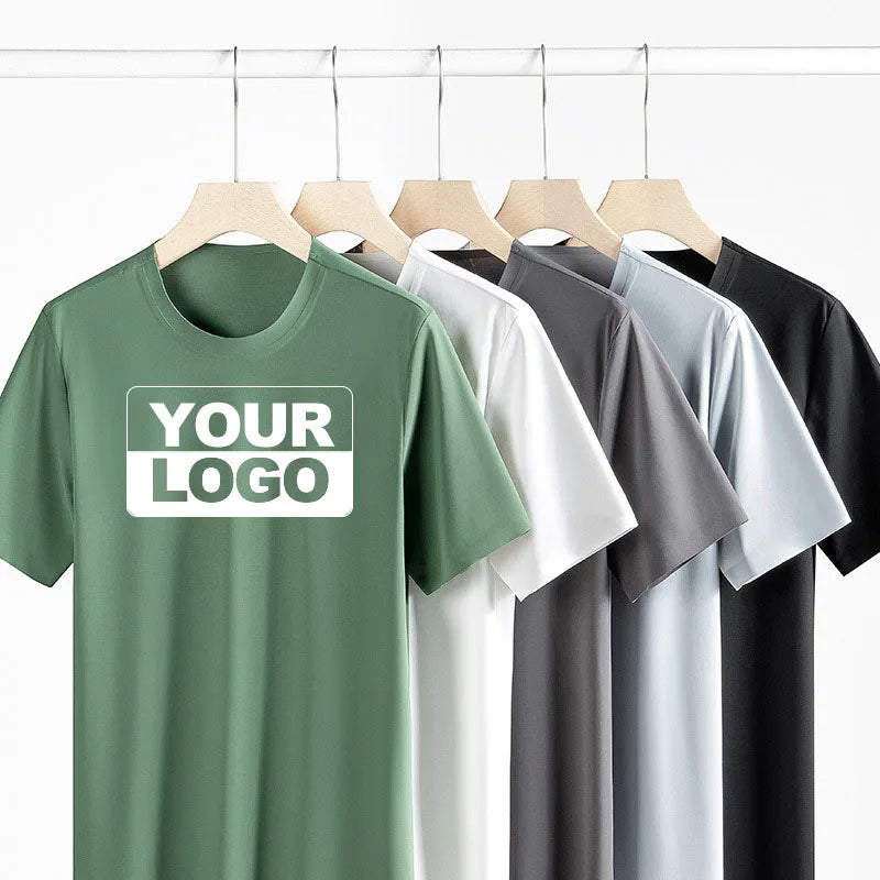 Oversize 100 Cotton Man O Neck t Shirt Heavyweight Customized Available