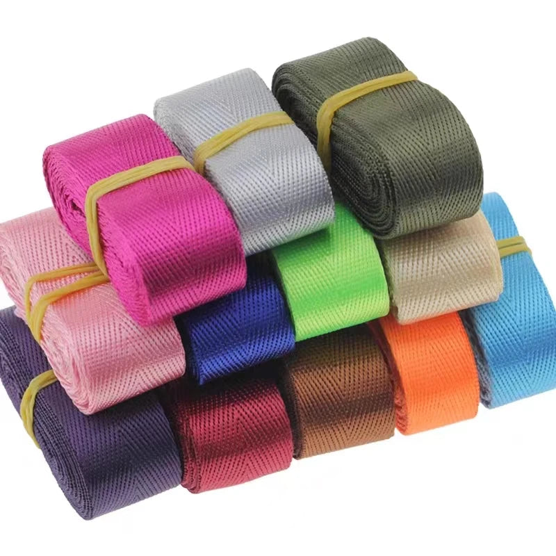 High Tenacity Nylon Ribbon Fabric Polyester Car Safety Seat Belt Strap Webbing  Custom Nylon Webbing