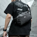 Light Weight Men's Waterproof Polyester Vintage Dress Fashion Casual Black Travel Waist Bag Fanny Pack Running Hiking Cycling