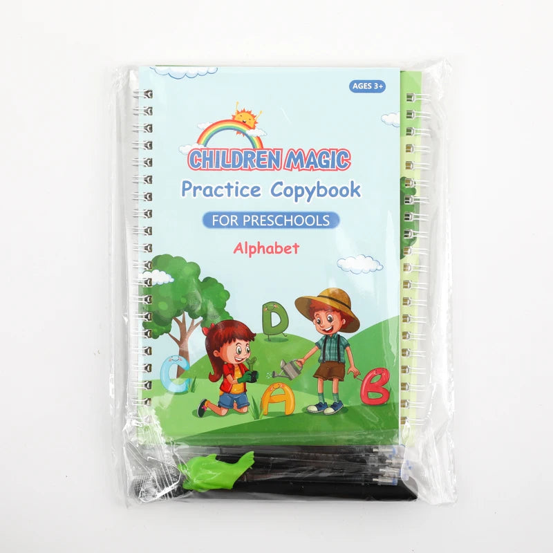 China Direct Factory Coil Binding Wholesale School Kids Magic Practice Writing Copybook