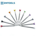 High Quality Stainless Steel Watch Repair Screwdrivers Precise Slotted Cross Chrome for DIY Industrial Use for Watchmakers