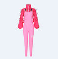 2024 Ladies Alice Streetwear One Piece Jumpsuit Formal Dresses Set With Anime Costume Style for Adult Women