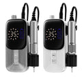 New Arrival Desktop Electric E File Nail Drill Machine 35000RPM High Quality Battery Rechargeable Cordless Nail Drill