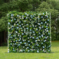 UP029 Wholesale Artificial Roll up Flower Wall Panel Wedding Wall Flower Decor Flower Wall Backdrop 8ft X 8ft Decoration
