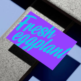 Custom Logo Fluorescent Printing Business Cards Thick Matte Vibrant Color Paper Name Card for Modern Art Fashion Brand
