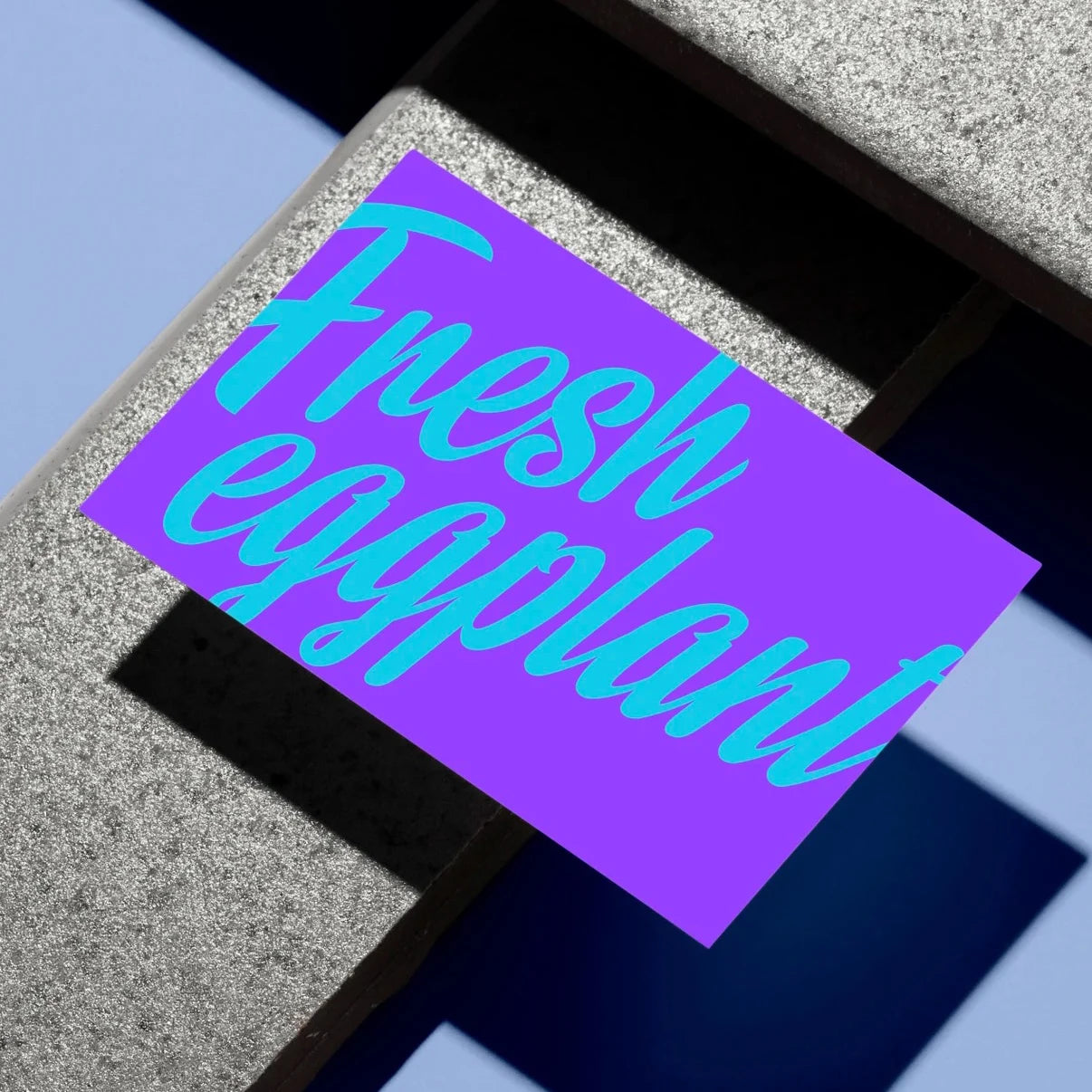 Custom Logo Fluorescent Printing Business Cards Thick Matte Vibrant Color Paper Name Card for Modern Art Fashion Brand