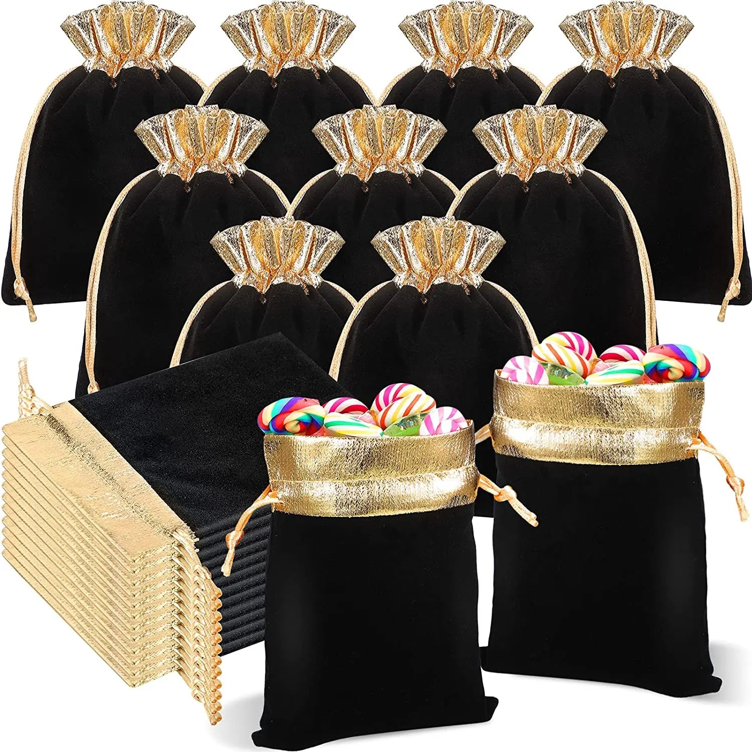 Brand Name Velvet Drawstring Diamond Lattice Punch Style Medium Jewelry Pouches Present Party Favor Storage Makeup Bag Bags