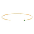 Fashion Pave CZ  Stacked Thin Bangle 925 Sterling Silver