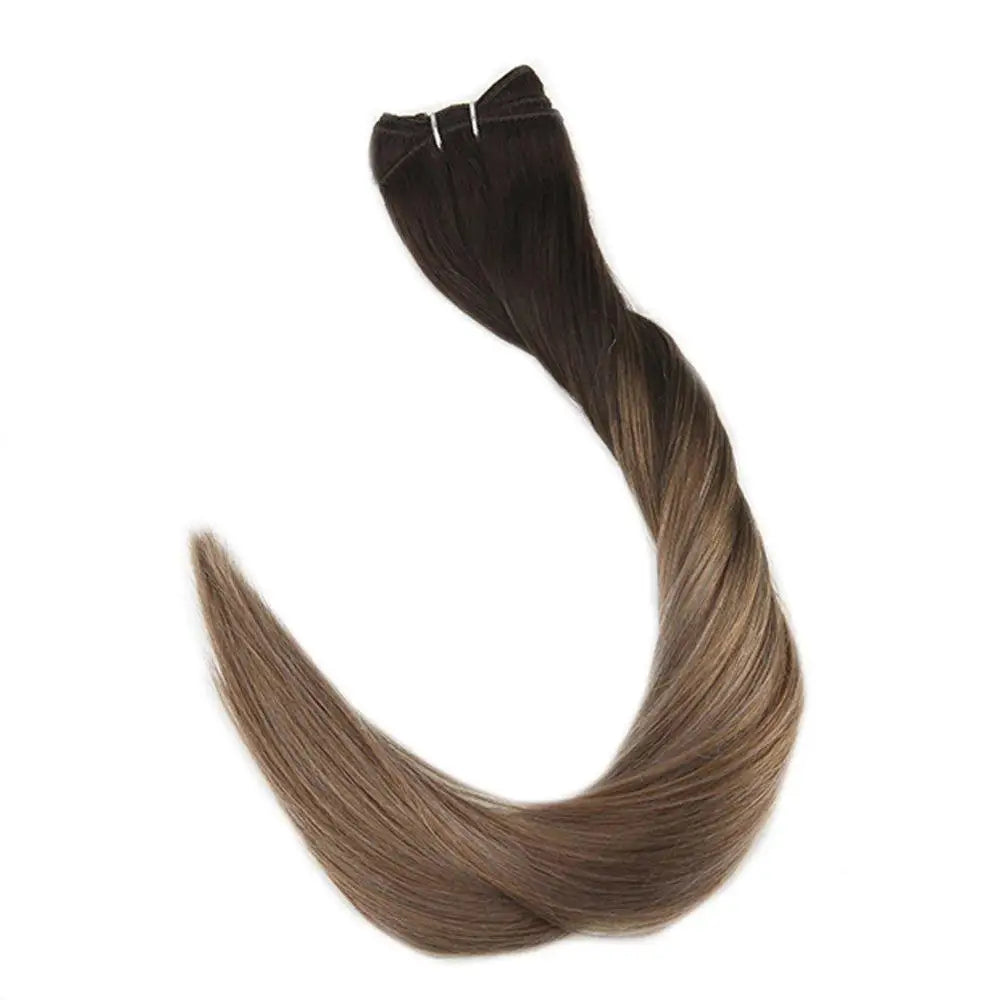 Factory Supplier Free Sample Natural Human European Hair Bundle Hair Weft Extensions