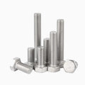 DIN933 304 Stainless Steel Hexagon Screw Fine Pitch Sizes M10*1*1.25 M12*1.25 Metric System Fine Thread Hex Head Bolt