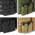 Tactical MOLLE Magazine Pouch 5.56 EDC Waist Bag Paintball Utility Tool Holder Compact Ammo Carrier for Range Hunting