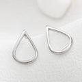 925 Sterling Silver Water Drop Stud Earrings for Women Elegant Wedding Jewelry Pendientes Mujer Moda 2022 Brincos