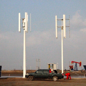 2KW Wind Turbine Generator Home Use Vertical Axis Wind Mill Energy Solution Wind Power