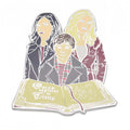 Once Upon a Time Book Cartoon Style Hard Enamel Pin - Limited Edition with Rubber Clutch