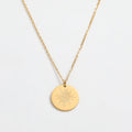 Joolim Plated Evil Eyes Coin Pendant Choker Necklace Jewelry Wholesale Gold Stainless Steel Necklaces Trendy Women's Chains