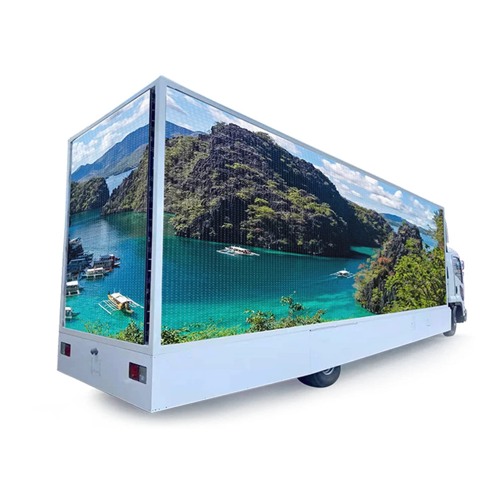 Outdoor P10 LED Screen Display for Mobile Advertising Sports Panel Mobile Billboard Mounted Truck Elevator Wayfinding Education