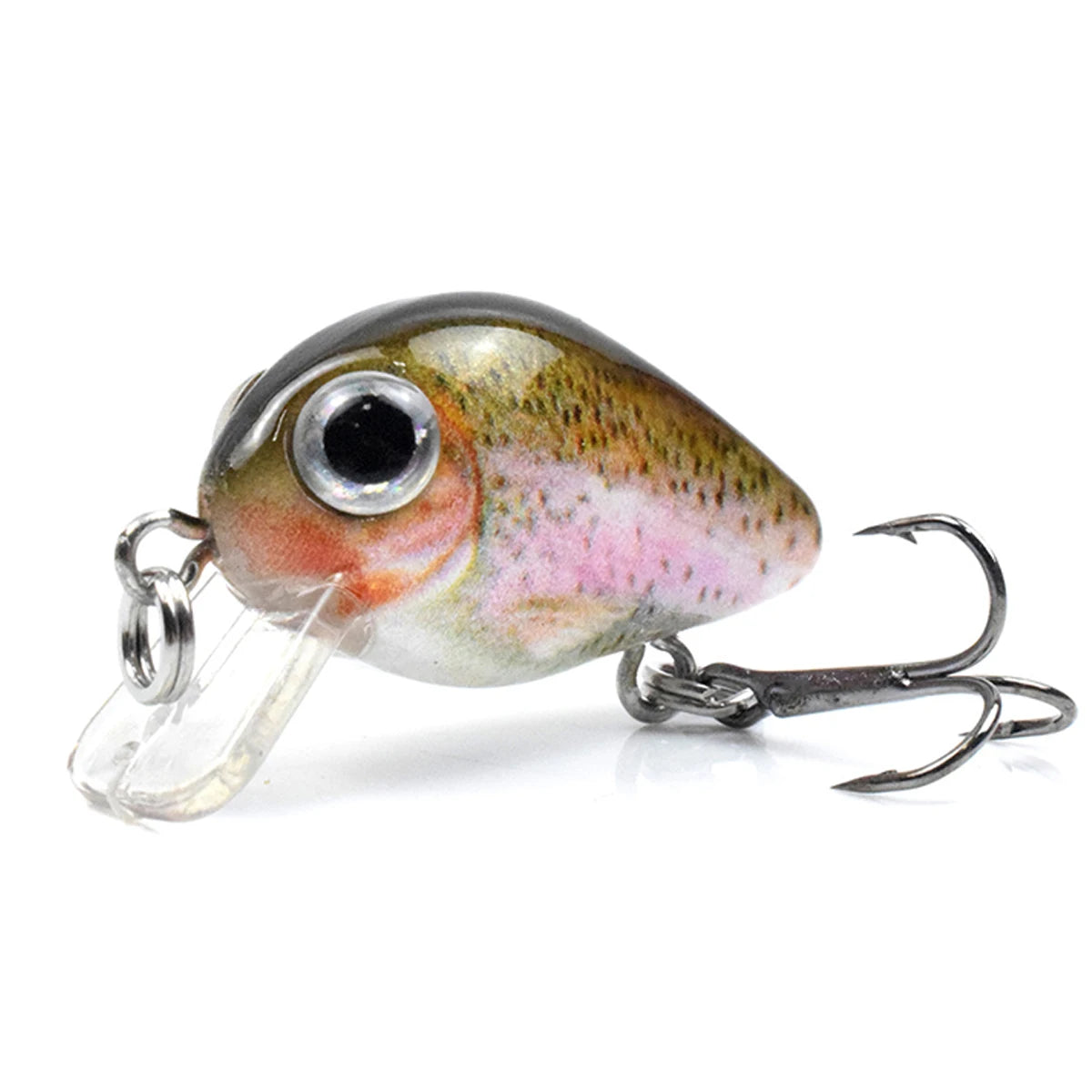 Manufacture Hot Selling Aritificial  Lifelike Hard Crankbait ABS Plastic Fishing Swimbait Fish Lures