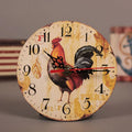 Tailai Sale Wooden Eco Friendly Material 12 Centimeter Wall Clock Diversified Design for Room and Living Room Decoration