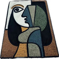New Custom Logo Large Canvas Chenille Iron-on Patches 50 Pcs Abstract Embroidered Fabric Painting Gift Patches