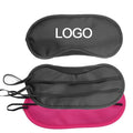 Custom Travel Sleep Mask Shade Blindfold Eye Cover Team Building Game Party Eye Mask Blindfold with Nose Pad  Adjustable Strap