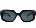 Retro Square Thick Frame Sunglasses 2024 Fashion Sun Glasses Women Men Driving UV400 LOGO Custom Eyewear