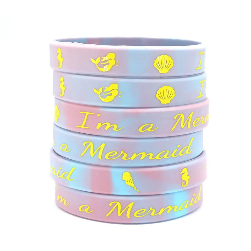 Hot Sale Silicone Wristband Customizable Imprinted Rubber Bracelets for Promotional Festival Gifts