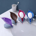 Leaf Shape - Self Draining Soap  Drain Holder Soap Dish