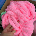 Arm Knitting Chunky Blanket Yarn Soft Washable Wholesale Price Thick Chenille Yarn