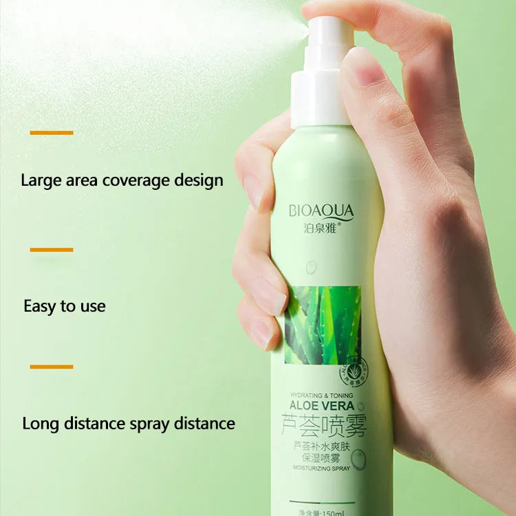 Wholesale Anti Allergy Moisturizing Toner Spray  Aloe Vera Facial Skin Toner