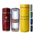 400ml Classic Design Nano Alkaline Energy Ionizer Filter Flask Water Bottle Vacuum Cup Booster for Health for Camping