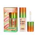 Vegan Long-Lasting Tinted Lip Oil Wholesale Pink Plumped Flavor Fruit Two-Tone Tint Moisturizer with Vitamin C Main Ingredient