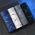High Quality Elastic Band Mid Waist Comfortable Fashion Printed Breathable Custom Sports Shorts Boxer for Men