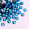 Hisenlee SS16 AB Color 3D Glass Crystal Stone 14400PCS/Bag Wholesale for Professionals AB Color Shape Rhinestone Press Nails