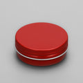 Aluminum Tin Jar Refillable Containers Clear Top Screw Lid Round Tin Container Bottle for Cosmetic Lip Balm Cream