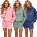 Women Winter Clothes Jogging Suits Women Lounge Wear Sets Women 2 Piece Set Winter Clothes Hoodie Set
